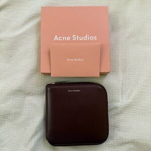 Acne Studios Zipped Wallet